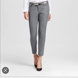 Merona women’s modern gray ankle pants